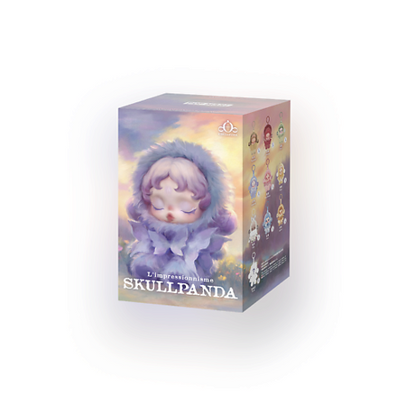 Брелок POP MART Брелок-игрушка SKULLPANDA «Blind Box», коллекция «L'impressionnisme»