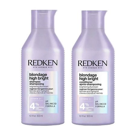 Набор для ухода за волосами REDKEN Набор Blondage High Bright Bundle: Шампунь + Кондиционер
