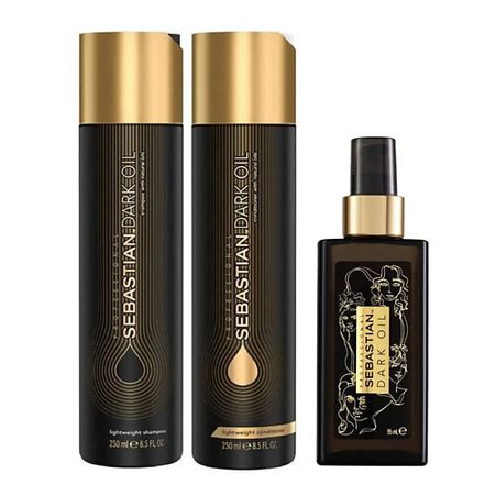 Набор для ухода за волосами SEBASTIAN PROFESSIONAL Набор Dark Oil Trio