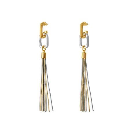 LA CONCEPTION DE SAFINA ANTONINA Серьги Brushes Bicolor Earrings