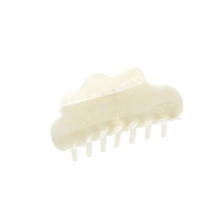 HOLLY JUNE Крабик Big Cloudy Hair Claw – White