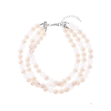 HOLLY JUNE Колье Layered Pearl Necklace