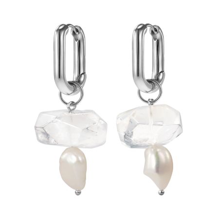 KOTLO STUDIO Серьги Crystal and Pearls Earrings
