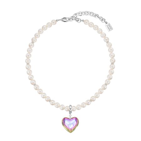 KOTLO STUDIO Чокер Classic Heart Holographic-Silver Choker
