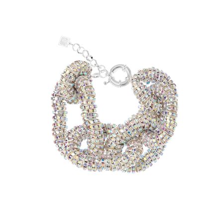 PEARL OCTOPUSS.Y Браслет Diamond Tire Bracelet - Silver