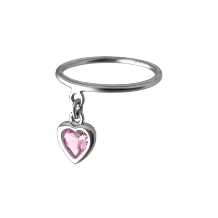 MOONSWOON Кольцо Mini Heart Ring - Pink