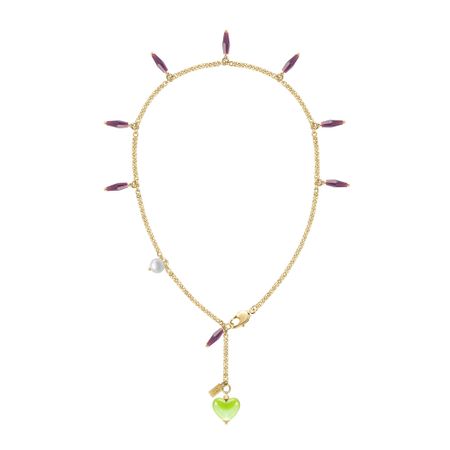 KOTLO STUDIO Цепь Morning Cocktail Green Necklace
