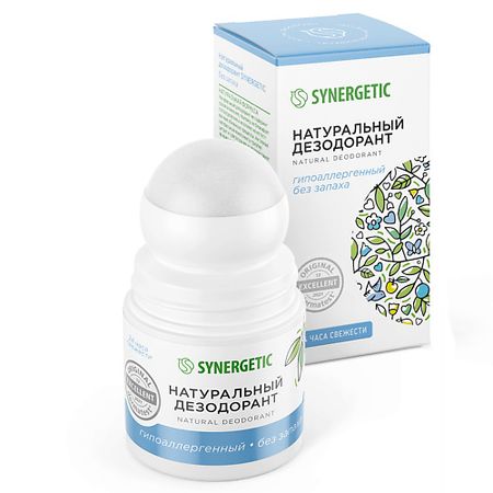 Дезодорант-ролик SYNERGETIC Натуральный дезодорант  