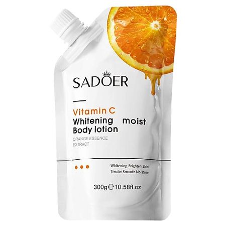 Лосьон для тела SADOER Лосьон для тела осветляющий с экстрактом апельсина и витамином С