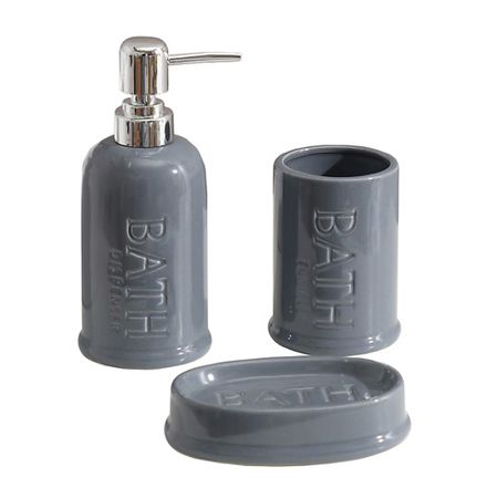 Набор для ванны ДОЛЯНА Набор аксессуаров для ванной комнаты «Бэкки»