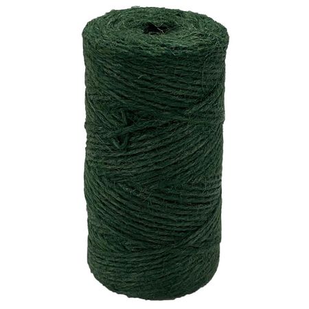 шпагат для подвязки растений MAXITERRA 60м джут зеленый