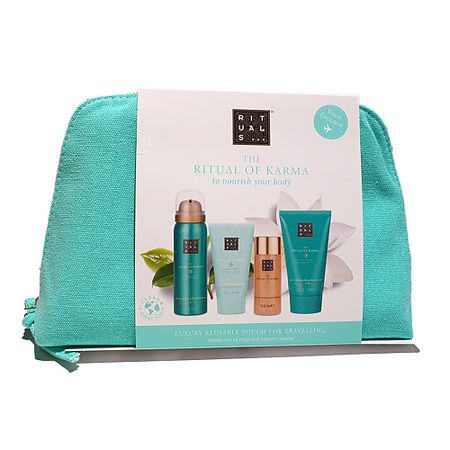 Набор средств для ухода за телом RITUALS ... Набор для ухода за телом The Ritual of Karma Travel Set с косметичкой