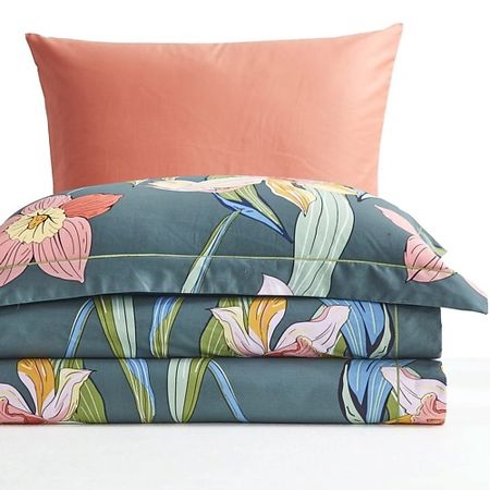 Комплект постельного белья ARYA HOME COLLECTION Постельное Белье Exclusive 1,5 Сп. 160X220 Evergreen Темнo-голубой