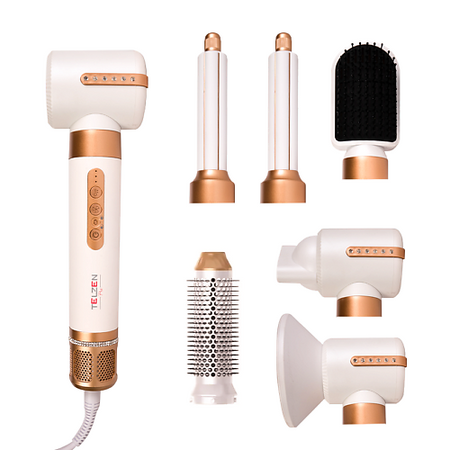 Фен TELZEN Фен стайлер 7 в 1 профессиональный для укладки волос