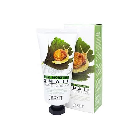 Крем для рук JIGOTT Крем для рук с муцином улитки