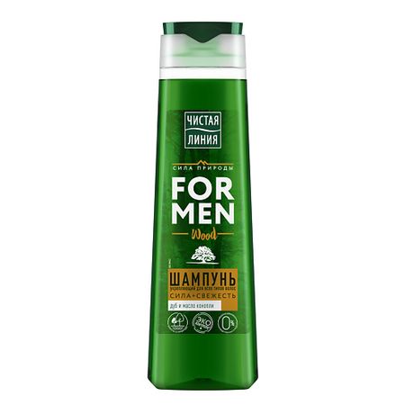 Шампунь для волос ЧИСТАЯ ЛИНИЯ Шампунь для мужчин Укрепляющий