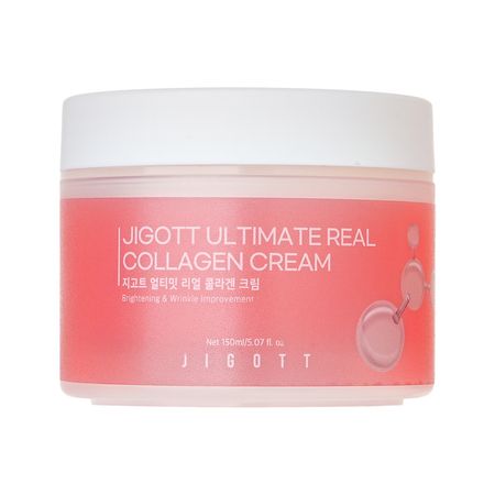 Крем для лица JIGOTT ULTIMATE REAL COLLAGEN увлажняющий с коллагеном 150 мл си чжицзяо настоящее пробуждение real awakening книга 1