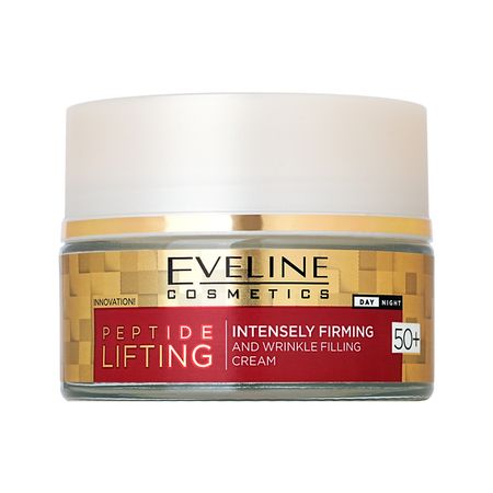 Крем для лица EVELINE PEPTIDE LIFTING эффективно-укрепляющий 50+ 50 мл