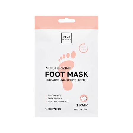 Маска-носочки для ног NSC PROFESSIONAL увлажняющая 40 г
