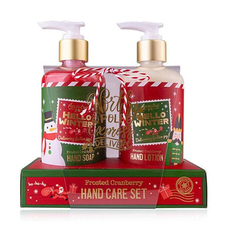 Набор средств для ухода за руками ACCENTRA Подарочный набор для ухода за руками Hello Winter: Жидкое мыло + Лосьон для рук