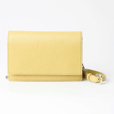 Сумка FRANCHESCO MARISCOTTI Сумка клатч кожаная кросс-боди на плечо с цепочкой