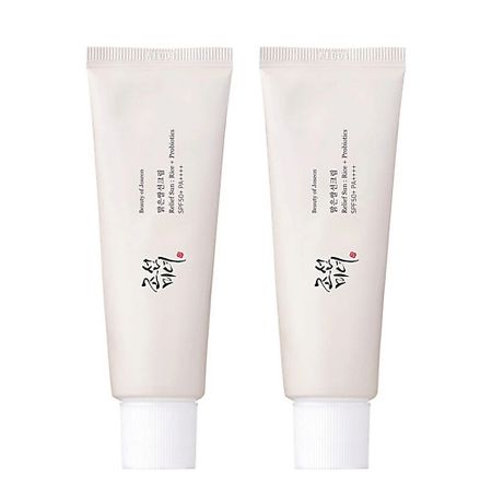 Набор солнцезащитных средств BEAUTY OF JOSEON Набор солнцезащитных кремов Relief Sun: Rice + Probiotics SPF50+ PA+