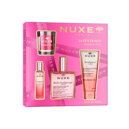 Набор парфюмерии NUXE Подарочный набор Christmas Gift Set 2025 Happy in Pink
