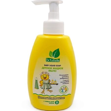 Мыло жидкое DR.TUTTELLE Детское жидкое мыло с маслом виноградной косточки DT121