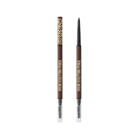Карандаш для бровей STELLARY BROW SCULPTING PENCIL автоматический тон 04 Dark brown