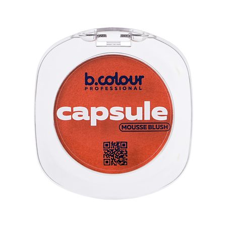 Румяна для лица B.COLOUR PROFESSIONAL MOUSSE BLUSH муссовые тон 02 Just peachy