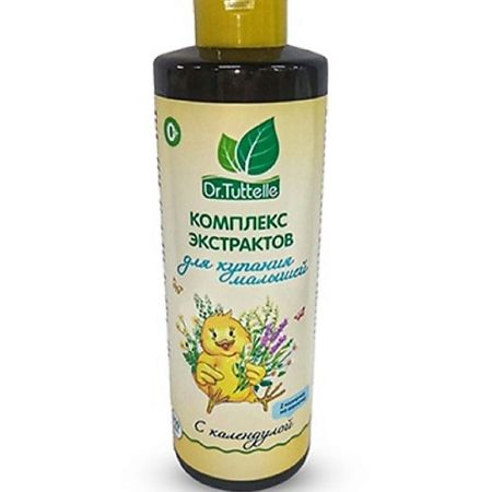 Экстракт для купания DR.TUTTELLE Dr.Tuttelle Комплекс экстрактов для купания малышей 0+ с календулой 250 мл