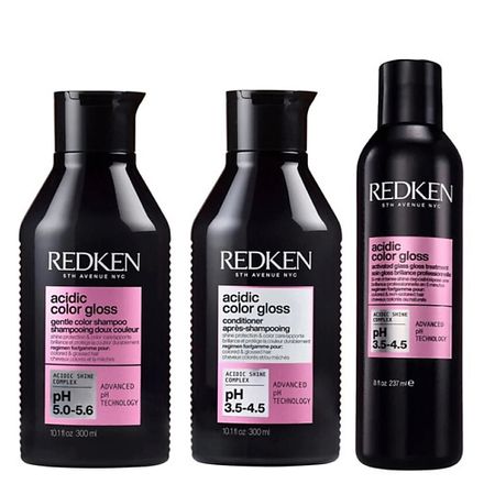 Набор для ухода за волосами REDKEN Набор для окрашенных волос Acidic Color Gloss Bundle Treatment