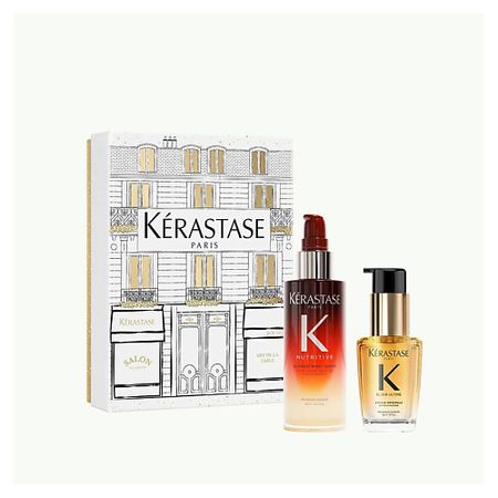 Набор для ухода за волосами KERASTASE Набор Iconics Duo X-Mas Set: Сыворотка + Масло для волос