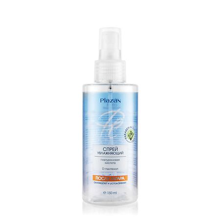 Спрей после загара PLAZAN Спрей увлажняющий после загара с гиалуроновой кислотой и D-пантенол