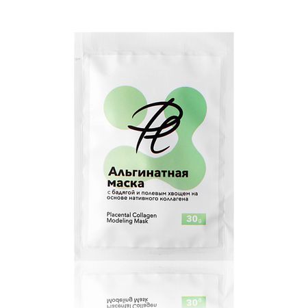 Маска для лица PLAZAN Альгинатная маска для проблемной кожи с бадягой и полевым хвощем на основе коллагена