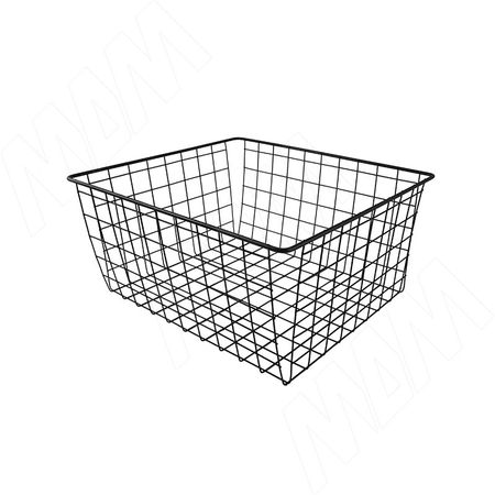 BASE Корзина сетчатая, 190x350x450 мм, черный (КС193545 ЧР)