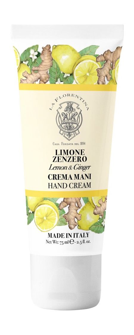 La Florentina Hand Cream Lemon and Ginger виктор дмитриевич мамонтов темперамент и болезни взаимосвязь к каким заболеваниям вы предрасположены и как их победить