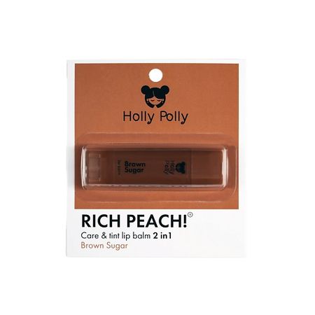 Бальзам для губ HOLLY POLLY Оттеночный бальзам для губ RICH PEACH!