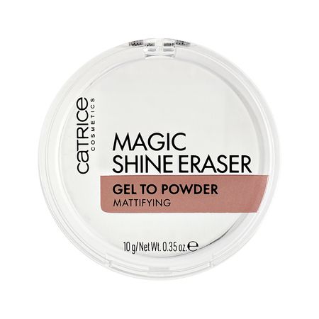 Крем-пудра для лица CATRICE MAGIC SHINE ERASER GEL TO POWDER прозрачная с матирующим эффектом тон 010