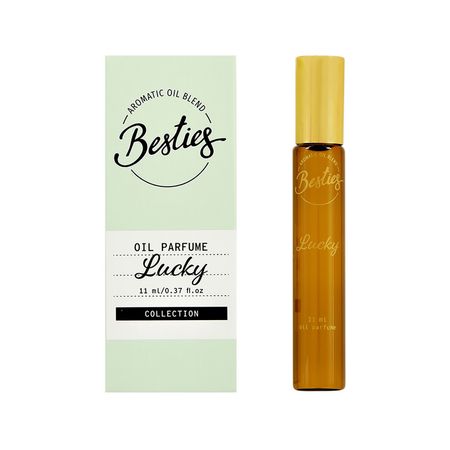 Духи на масляной основе BESTIES OIL PARFUME lucky жен. 11 мл 100 первых слов