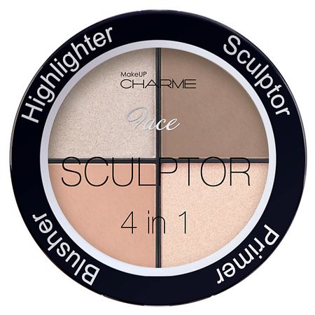 Контуринг CHARME Скульптор для лица 4 в 1