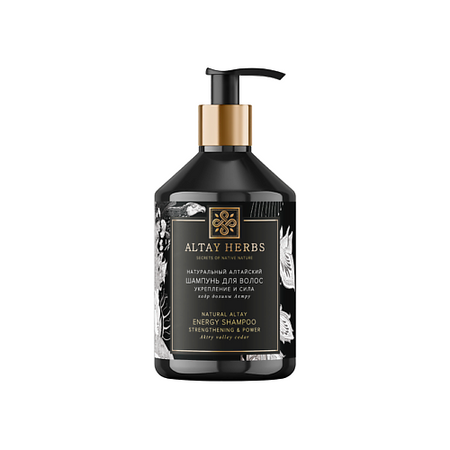 Шампунь для волос ALTAY HERBS SECRETS OF NATIVE NATURE ШАМПУНЬ ДЛЯ ВОЛОС  “УКРЕПЛЕНИЕ И СИЛА”