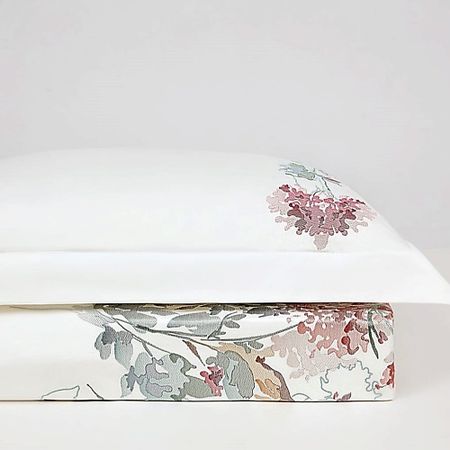 Комплект постельного белья ARYA HOME COLLECTION Постельное Белье Deluxia Сатин с Вышивкой 2 Сп. 200x220 Jardin