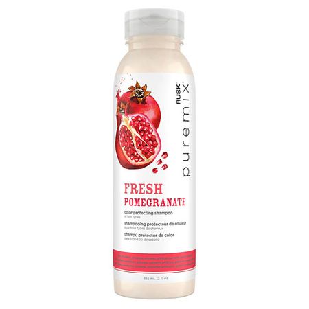 Шампунь для волос RUSK Шампунь для защиты цвета с гранатом Puremix Fresh Pomegranate Color Protecting Shampoo