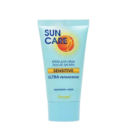 Крем после загара SUN CARE Крем для лица после загара