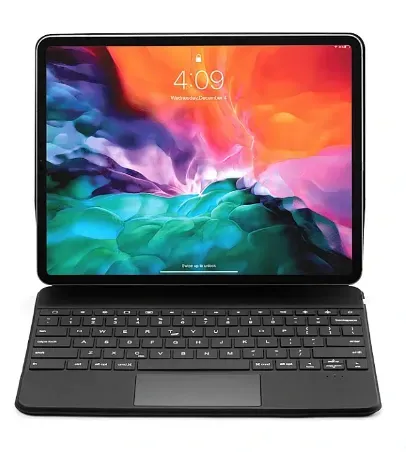 Чехол-клавиатура WIWU 3в 1 Premium Combo для Apple iPad Pro 11 (2024) русская раскладка (MK006) (черный)