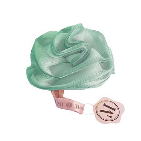 Мочалка MEA Губка-цветок для душа зеленая