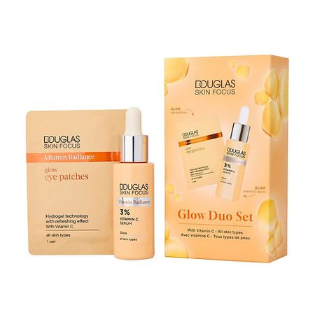 Набор средств для лица DOUGLAS Набор Skin Focus Glow Duo Set
