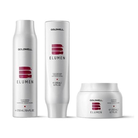 Набор для ухода за волосами GOLDWELL Набор для окрашенных волос Elumen Care Bundle Maske