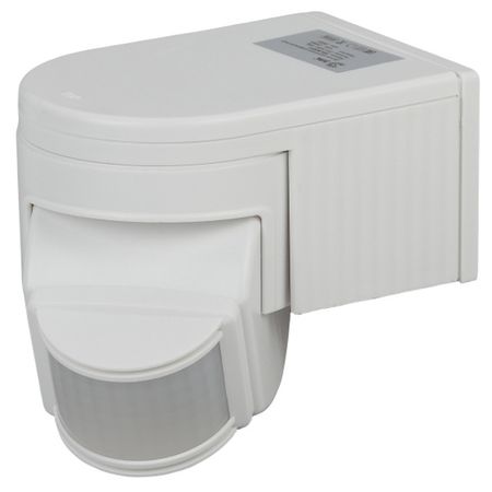 датчик движения ЭРА инфракрасный угол обзора 180 градусов IP20 дальность 12м